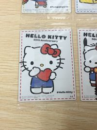ハローキティ HELLO KITTY 50th Anniversary カード まとめ ポムポムプリン シナモロール ポチャッコ 4枚 16 15 14 18 バンダイ 食玩 サムネイル 9