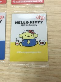 ハローキティ 50th Anniversary カード まとめ コレクション マイメロディ けろけろけろっぴ シナモロール ポムポムプリン 4枚 06 11 15 16 バンダイ 食玩 サムネイル 2