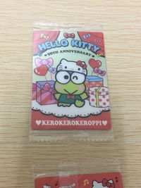ハローキティ 50周年アニバーサリー カード まとめ コレクション けろけろけろっぴ マイメロディ 2枚 11 06 バンダイ 食玩 サムネイル 4