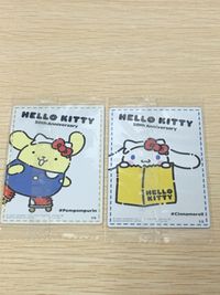 ハローキティ HELLO KITTY 50th Anniversary カード まとめ コレクション ポムポムプリン シナモロール 2枚 16 15 バンダイ 食玩 サムネイル 4