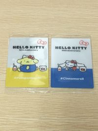 Hello Kitty 50th Anniversary Pompompurin Cinnamoroll 4 Cards LOT unopened