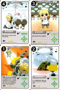 Di Gi Charat CCG 4 Cards Lot Event Japanese Anime Di Gi Charat card 4 lot japan サムネイル 1