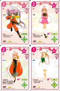デジキャラット デ ジ キャラット キャラクターカードゲーム C.C.G. カード まとめ みずうみ 耳 アイドル 目 忍者うさだ ブレザーうさだ 君主うさだ 婦長うさだ 4枚 030 029 028 027 ブロッコリー TCG サムネイル 1