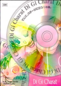Di Gi Charat Kira Holo Card #229 Japanese Anime Di Gi Charat FOIL card japan サムネイル 2