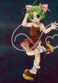 Di Gi Charat Kira Holo Card #229 Japanese Anime Di Gi Charat FOIL card japan サムネイル 1