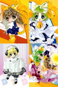 デジキャラット Di Gi Charat オリジナルベストトレーディングカードコレクション カード まとめ でじこ プチこ ぴょこら アナローグIII でじこ プチこ ぴょこら 4枚 026 014 095 031 ブロッコリー サムネイル 1