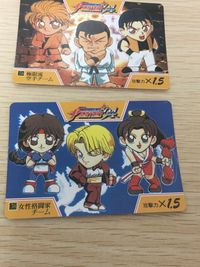 King of Fighters 94 3 Cards Lot No.19 38 King of Fighters 94 card SNK 1994 SET サムネイル 2