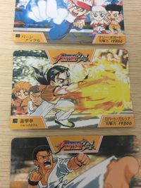 KOF94 キング オブ ファイターズ'94 キングオブファイターズ 94 カード SNK 1994 カード まとめ キャラクター テリー ボガード ロバート ガルシア タクマ サカザキ 3枚 No.31 No.28 No.27 サムネイル 3