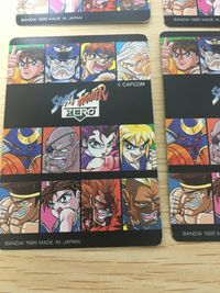 ストZERO ストリートファイターZERO ストリートファイター ゼロ カード カード まとめ サガット アドン ローズ バーディー ソドム サガット ベガ リュウ ケン コーディー ガイ ポイズン 6枚 038 037 041 サムネイル 5