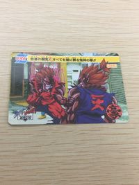 ストZERO ストリートファイターZERO ストリートファイター ゼロ カード カード 豪鬼 トレカ 036 バンダイ カードダス サムネイル 1
