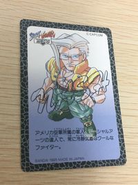 ストZERO ストリートファイターZERO ストリートファイター ゼロ カード カード ナッシュ トレカ 029 バンダイ 食玩 サムネイル 4