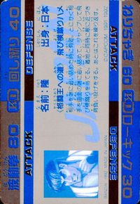 ストII ストリートファイターII ストリートファイター カード カード リュウ トレカ 21 バンダイ KO サムネイル 2