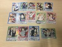 けいおん! カード まとめ キャラクター イベント 平沢唯 中野梓 秋山澪 琴吹紬 秋山澪 田井中律 田井中律 琴吹紬 中野梓 秋山澪 観るものがいっぱい 14枚 05-001 05-009 05-008 05-019 サムネイル 1