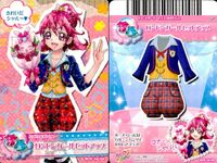 フレッシュプリキュア! データカードダス ドレスアップ プリキュア データカードダス オールスターズ カード まとめ ドレスカード ボトムス ドレスカード トップス ボトムス こあくまブラックショート ロンドンガールセットアップ サムネイル 3