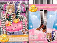 プリキュア オールスターズ データカードダス プリキュア データカードダス オールスターズ カード まとめ ドレスカード シューズ グレープドットタイツとキウイパンプス パープルスニーカー タイツ ボーダーソックス×レザーパンプス サムネイル 4