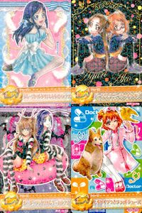 プリキュア オールスターズ データカードダス プリキュア データカードダス オールスターズ カード まとめ ドレスカード シューズ グレープドットタイツとキウイパンプス パープルスニーカー タイツ ボーダーソックス×レザーパンプス サムネイル 1