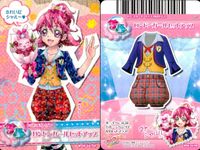 フレッシュプリキュア! データカードダス プリキュア データカードダス オールスターズ カード まとめ ドレスカード ボトムス ドレスカード トップス ボトムス こあくまブラックショート ロンドンガールセットアップ 4枚 バンダイ サムネイル 3