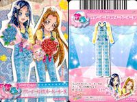 ドキドキ！ プリキュア プリキュア データカードダス オールスターズ カード まとめ ドレスカード トップス ボトムス ドレスカード シューズ ブルーアーガイルオーバーオール キラキラまこびードレス スカイブルーバフドレス 4枚 サムネイル 2