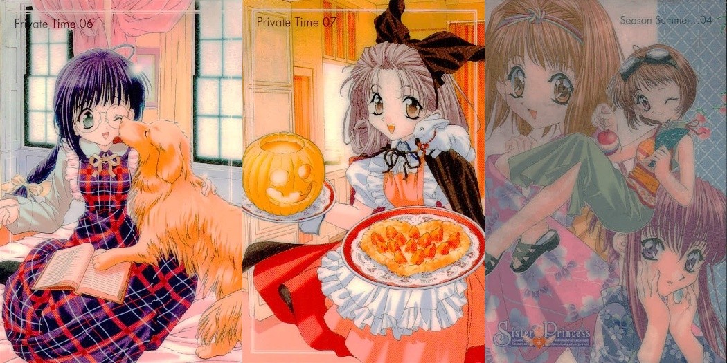 シスプリ シスタープリンセス カード まとめ Private Time Season Summer 四葉 可憐 花穂 咲耶 花穂 3枚 Private Time 06 Private Time 07 メディアワークス コレクション