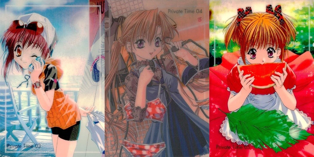 シスプリ シスタープリンセス カード まとめ プライベートタイム 可憐 鞠絵 雛 3枚 Private Time 03 Private Time 04 メディアワークス トレーディング