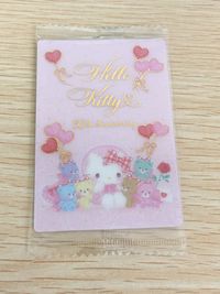 Hello Kitty 50th Anniversary Card #31 Sanrio Bandai Japanese Anime