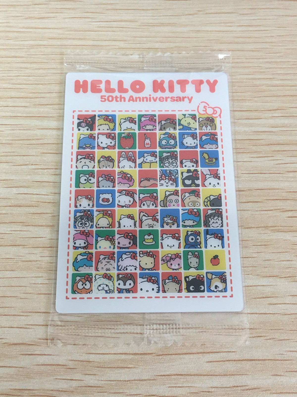 ハローキティ HELLO KITTY 50th Anniversary カード トレカ 23 バンダイ 食玩