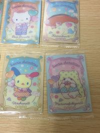 サンリオキャラクターズ ウエハース カード まとめ キャラクター コロコロクリリン マイスウィートピアノ コギミュン カブキにゃんたろう ディアダニエル キリミちゃん ウサハナ まるもふびより 9枚 サンリオ ウエハース 食玩 サムネイル 2
