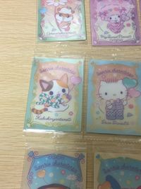 サンリオキャラクターズ ウエハース カード まとめ キャラクター コロコロクリリン マイスウィートピアノ コギミュン カブキにゃんたろう ディアダニエル キリミちゃん ウサハナ まるもふびより 9枚 サンリオ ウエハース 食玩 サムネイル 5