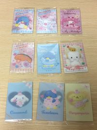 Sanrio Characters 9 Cards Lot Cinnamoroll Tuxedosam My Melody LOT unopened