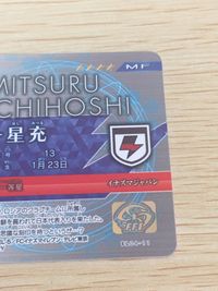 Inazuma Eleven License Card Mitsuru Ichihoshi EL04-11 Japanese Anime サムネイル 2