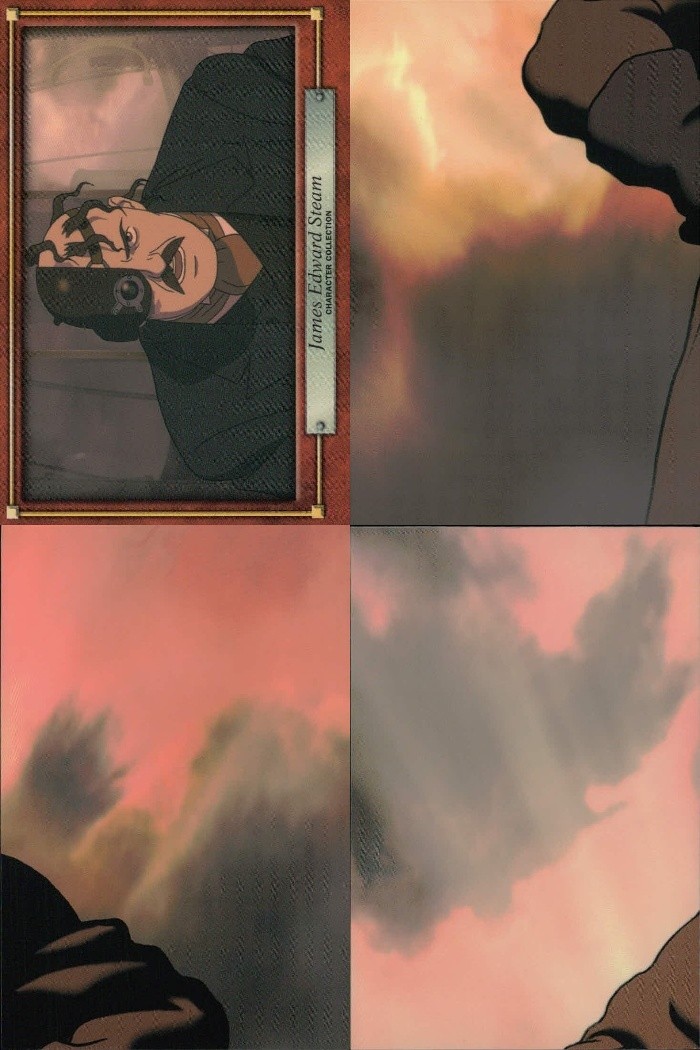 スチームボーイ STEAMBOY スチームボーイ カードダスマスターズ カード まとめ キャラクターコレクション テクノロジー ジェームス エドワード スチム スチーム機械 4枚 CC-2 TL-4 TL-3 TL-1 バンダイ