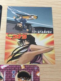 名探偵コナン 名探偵コナン シール カード 灰原哀 カード まとめ キャラクター パラパラマンガ 科学 クイズ 江戸川コナン パラパラマンガ No.5 少年発明団 ふくらむお菓子の秘密を暴く! 少年発明団 色素について 推理クイズ サムネイル 8