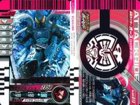仮面ライダーバトル ガンバライド 仮面ライダー ガンバライドキラ カード まとめ ヒーロー スペシャル 仮面ライダーW サイクロンジョーカー 仮面ライダー1号 仮面ライダー新1号 新サイクロン号 3枚 No.005-013 食玩 サムネイル 2