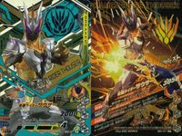 仮面ライダー ガンバライジング 仮面ライダー ガンバライジング CP カード まとめ ATTACKER TECHNICA BREAKER 仮面ライダーアクセル 仮面ライダー1型ロッキングホッパー 仮面ライダーサウザー 4枚 サムネイル 5