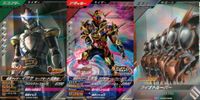 仮面ライダー ガンバレジェンズ 仮面ライダー ガンバレジェンズ SR カード まとめ ライダー ディフェンダー ライダー アタッカー エネミー サポート 仮面ライダーイクサ セーブモード 仮面ライダーエボル コブラフォーム 3枚 サムネイル 1