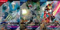 仮面ライダー ガンバレジェンズ 仮面ライダー ガンバレジェンズ SR カード まとめ ライダー アタッカー ライダー フィニッシャー 仮面ライダー電王 ウイングフォーム 仮面ライダーG3-X 3枚 CX01-037 バンダイ 食玩 サムネイル 1