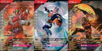 仮面ライダー ガンバレジェンズ 仮面ライダー ガンバレジェンズ SR カード まとめ アタッカー ライダー 仮面ライダーフォーゼ ファイヤーステイツ 仮面ライダーマジェード サンユニコーン 3枚 CX02-043 CX01-019 サムネイル 1