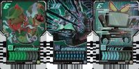 仮面ライダーガッチャード ライドケミートレカ 仮面ライダーガッチャード ライドケミー カード まとめ ライドケミートレカ ウツボカズラ Xフォートレス テレビ 3枚 RTX-020 RTX-214 RTX-017 バンダイ 食玩 サムネイル 1