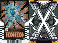 仮面ライダーガッチャード ライドケミートレカ 仮面ライダーガッチャード ライドケミー カード まとめ ライドケミートレカ ガイアード リクシオン UFO-X 3枚 RT3-050 RT2-025 RTX-022 バンダイ 食玩 サムネイル 3