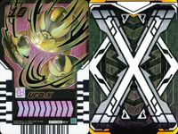 仮面ライダーガッチャード ライドケミートレカ 仮面ライダーガッチャード ライドケミー カード まとめ ライドケミートレカ ガイアード リクシオン UFO-X 3枚 RT3-050 RT2-025 RTX-022 バンダイ 食玩 サムネイル 4