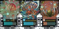 仮面ライダーガッチャード ライドケミートレカ 仮面ライダーガッチャード ライドケミー カード まとめ ライドケミートレカ ザ サン アッパレブシドー メカニクモ 3枚 RT3-045 RT1-090 RT2-011 バンダイ 食玩 サムネイル 1