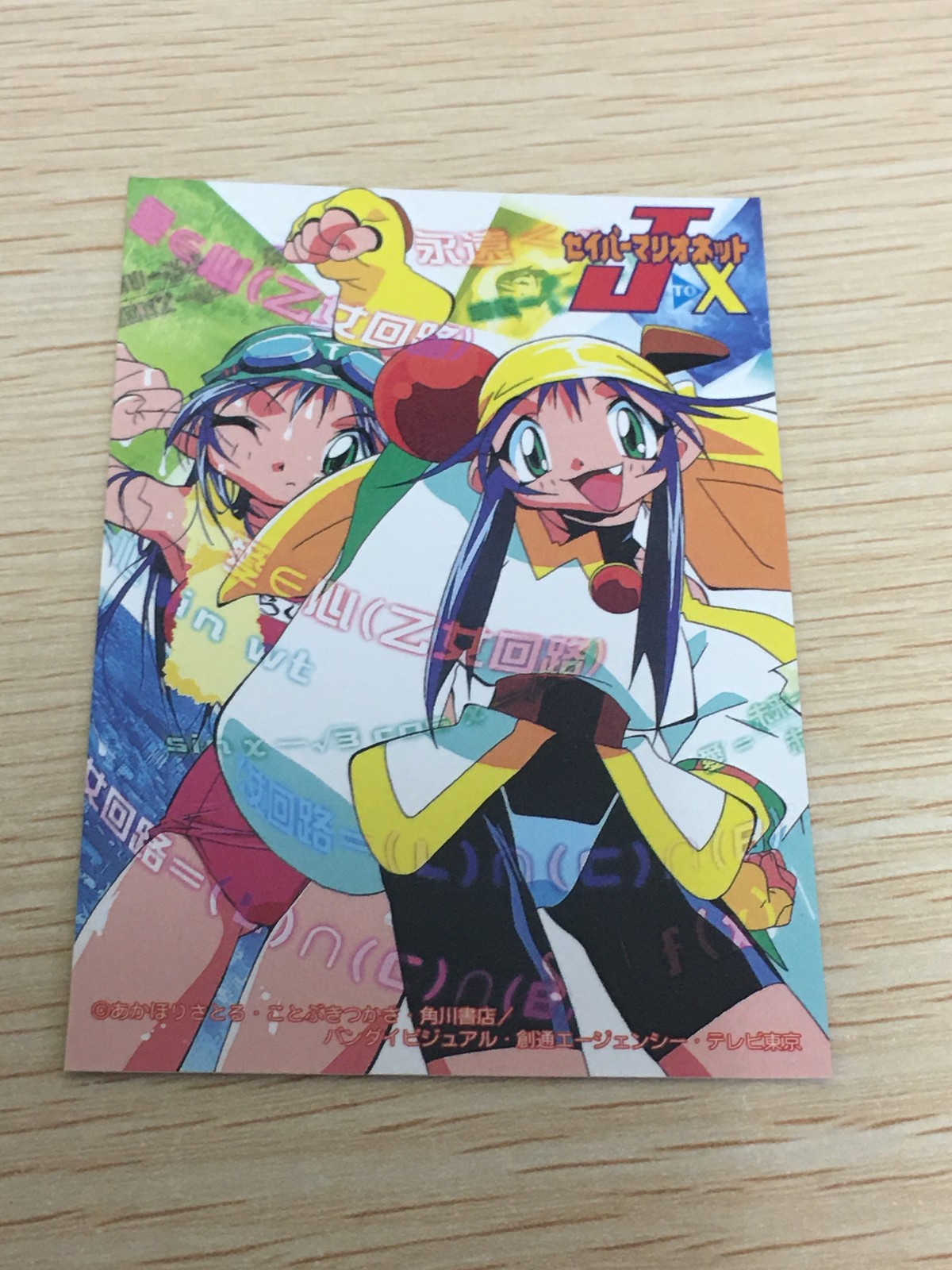 セイバーマリオネットJ to X トレカ バンダイビジュアル アニメイトフェスティバル配布カード NOT FOR SALE
