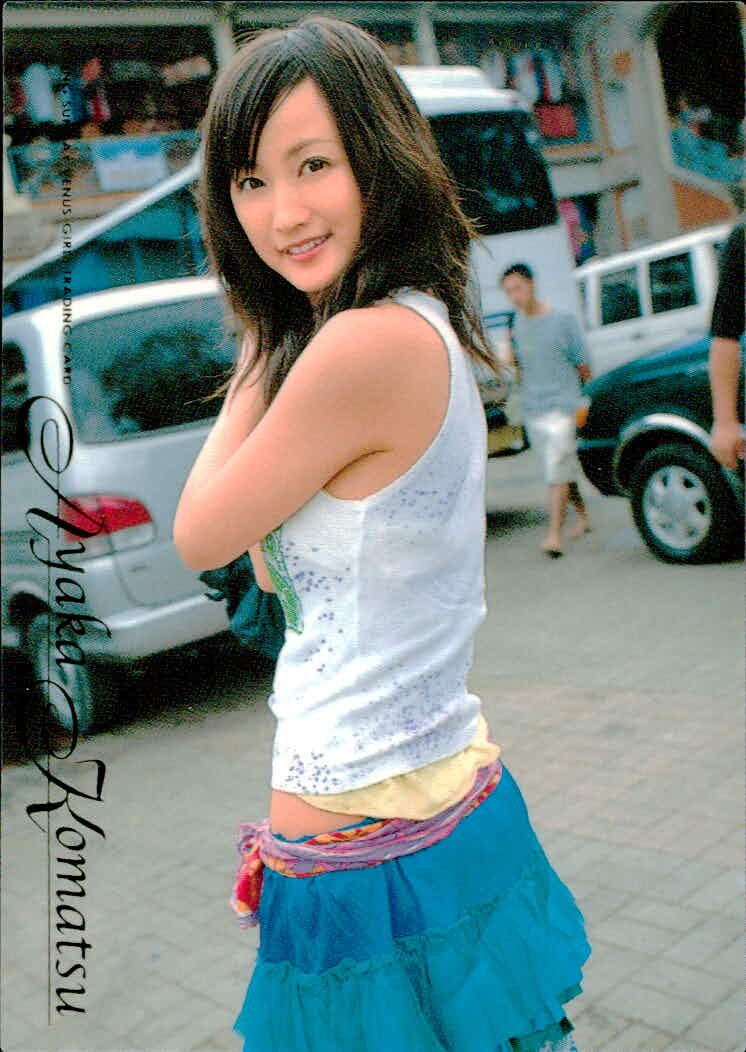 ヤングサンデー YOUNG SUNDAY VENUS-GIRLS TRADING CARD カード 小松彩夏 トレカ 2 小学館 グラビアトレーディング