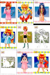 ひざの上の同居人 Kitty on Your Lap カード まとめ キャラクター Rena Mimi Yuki 白猫 9枚 KANEKO トレーディング サムネイル 1