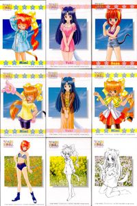 ひざの上の同居人 Kitty on Your Lap カード まとめ ミミ ユキ レナ 9枚 KANEKO コレクション サムネイル 1