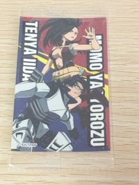 My Hero Academia Card Tenya Iida Momo Yaoyorozu Japanese Anime