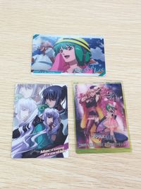 劇場版マクロスF 虚空歌姫 ~イツワリノウタヒメ~ カード まとめ コレクション ランカ リー アルト サオトメ シェリル ノーム シェリル ノーム ランカ リー 3枚 MF194 MF208 MF-i-007 バンダイ 食玩 サムネイル 1