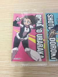 ヒロアカ 僕のヒーローアカデミア ウエハース 新品 未開封 カード まとめ ウエハース 麗日お茶子 轟焦凍 2枚 バンダイ サムネイル 3