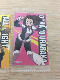 ヒロアカ 僕のヒーローアカデミア ウエハース 新品 未開封 カード まとめ ウエハース オールマイト 麗日お茶子 2枚 バンダイ サムネイル 2