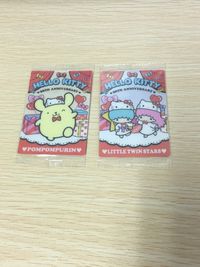 Hello Kitty 50th Anniversary Sanrio 2 Cards Pompompurin Little Twin Stars